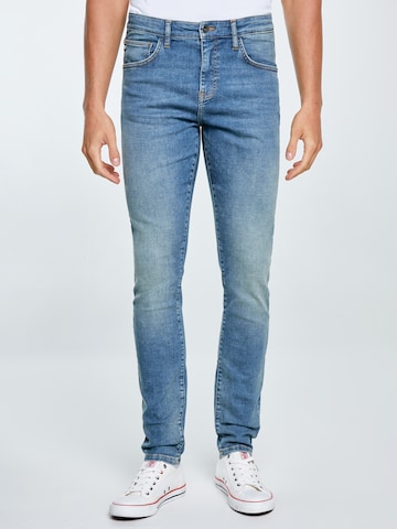 BIG STAR Skinny Jeans 'Deric' in Blue: front