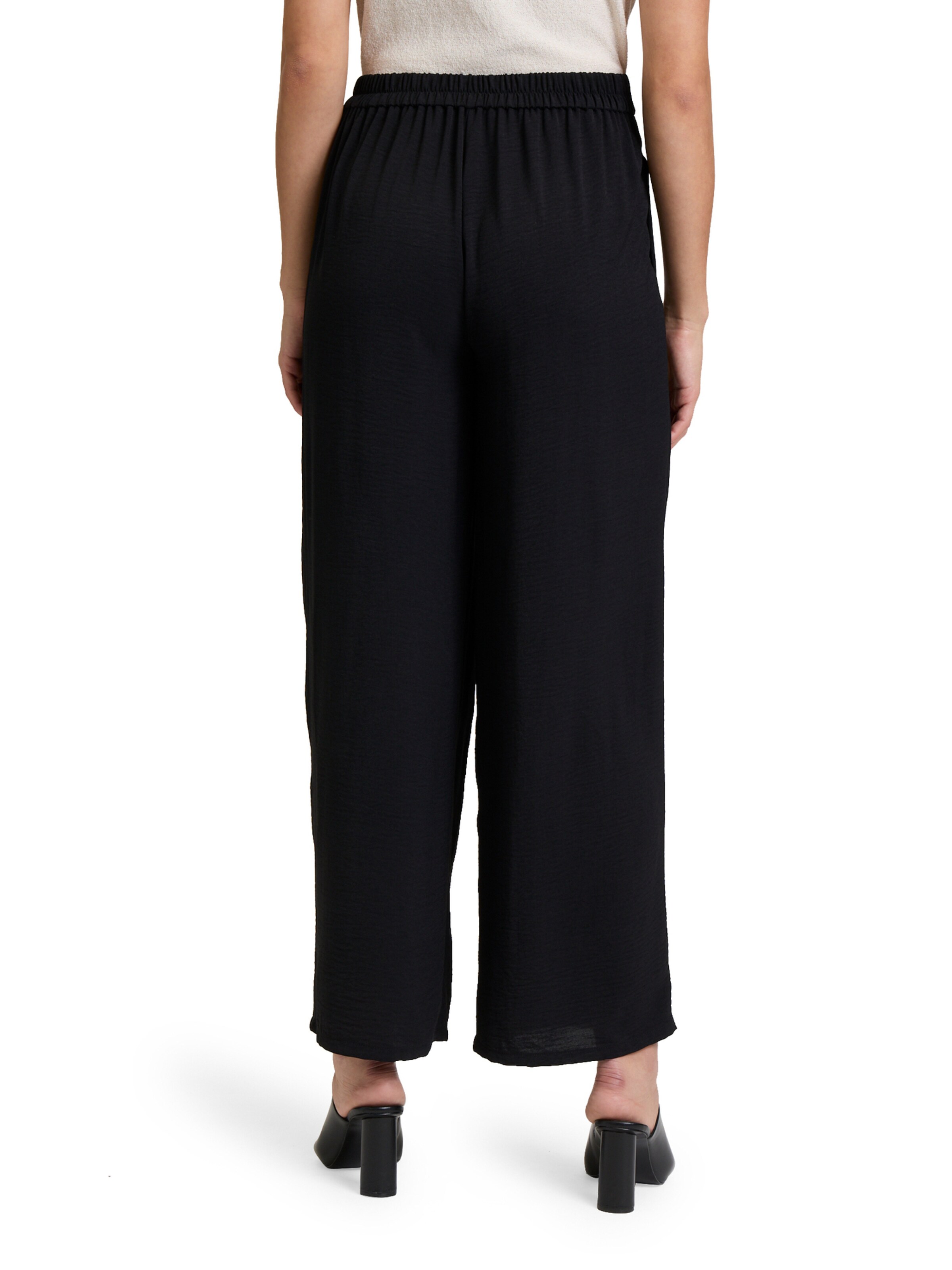 Cartoon Loosefit Hose in Schwarz