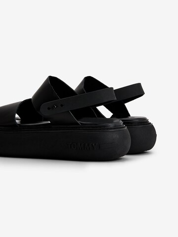 Tommy Jeans Sandals in Black