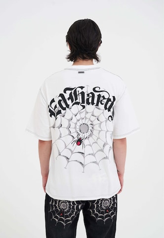 Ed Hardy Shirt 'Black Widow' in White