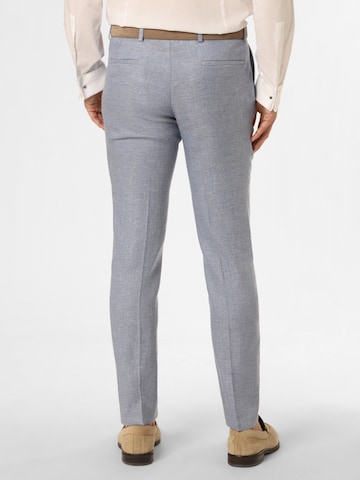 CG CLUB OF GENTS Slim fit Trousers with creases 'Paco' in Blue
