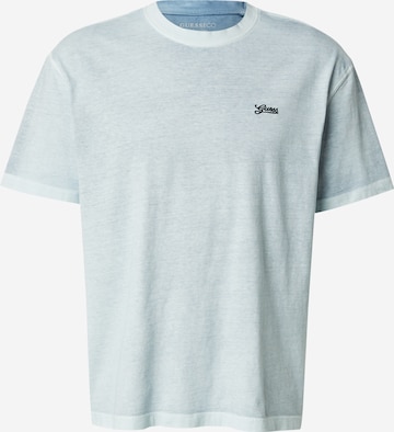 GUESS Originals - Camisa em azul: frente