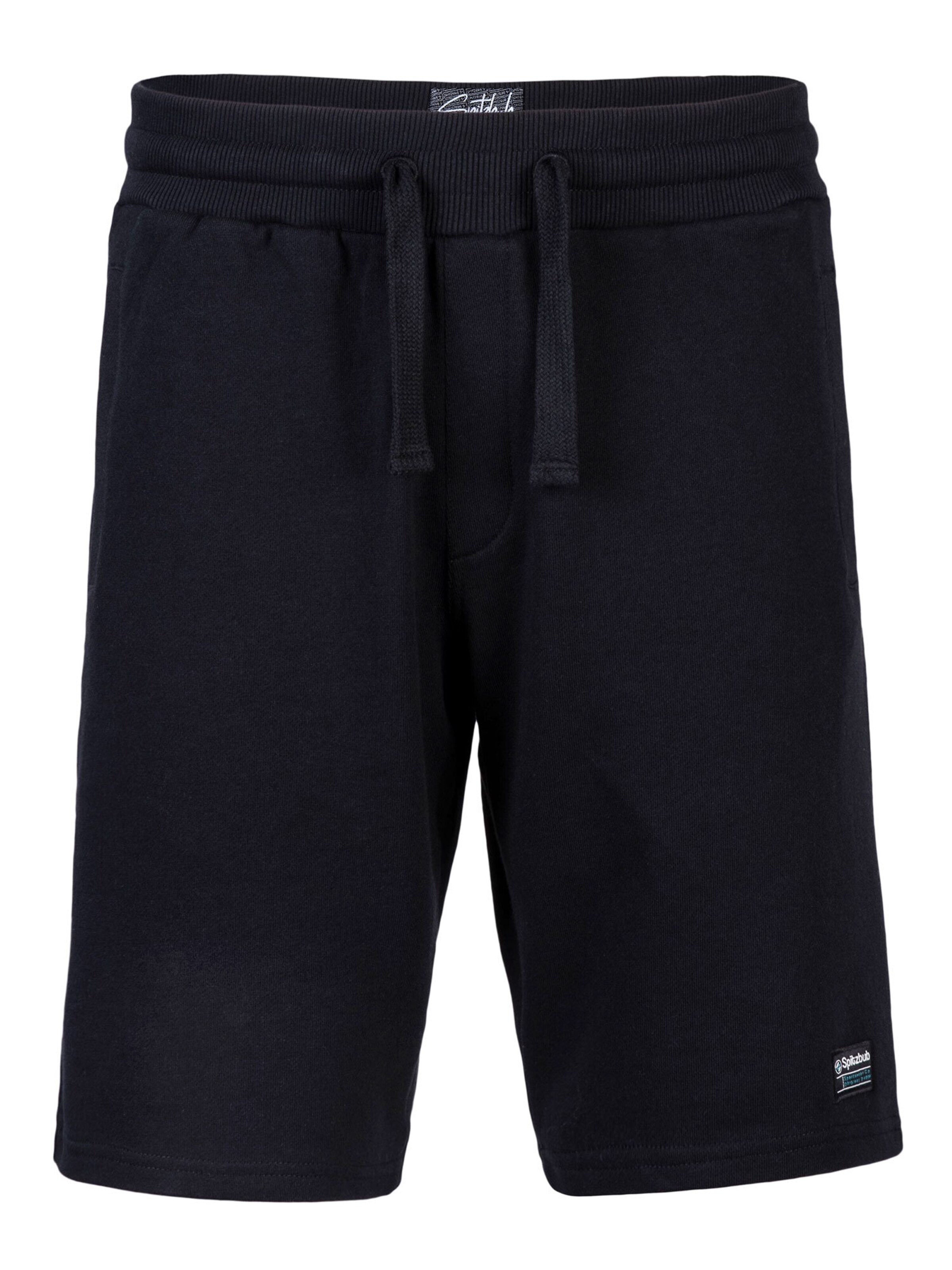 Regular Pantalon 'Martin' SPITZBUB en noir : devant