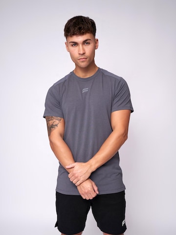 T-Shirt 'Essential Grip T-Shirt' Fortex Fitness en gris