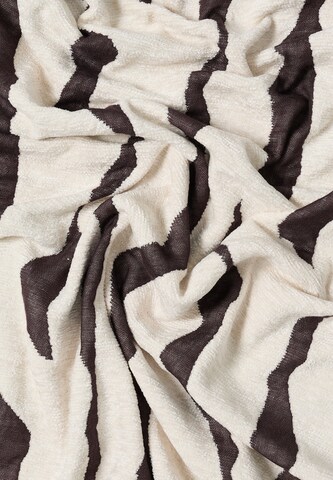 CECIL Tuch 'Chenille' in Beige