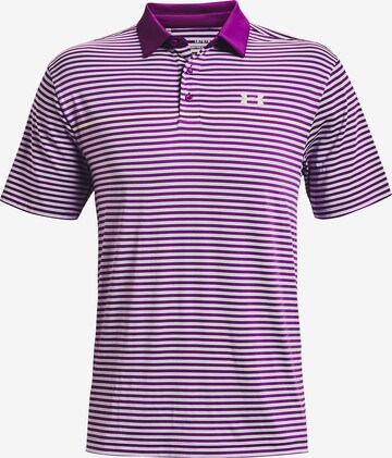 UNDER ARMOUR Performance Shirt 'Playoff' in Purple: front