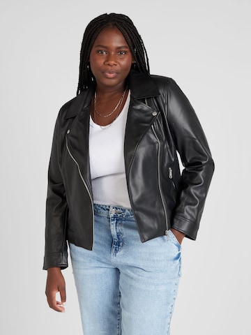 ONLY Carmakoma Between-Season Jacket 'BECCA' in Black: front