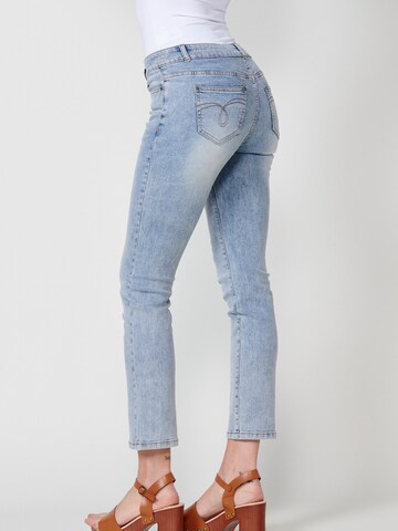 KOROSHI Regular Jeans in Blue