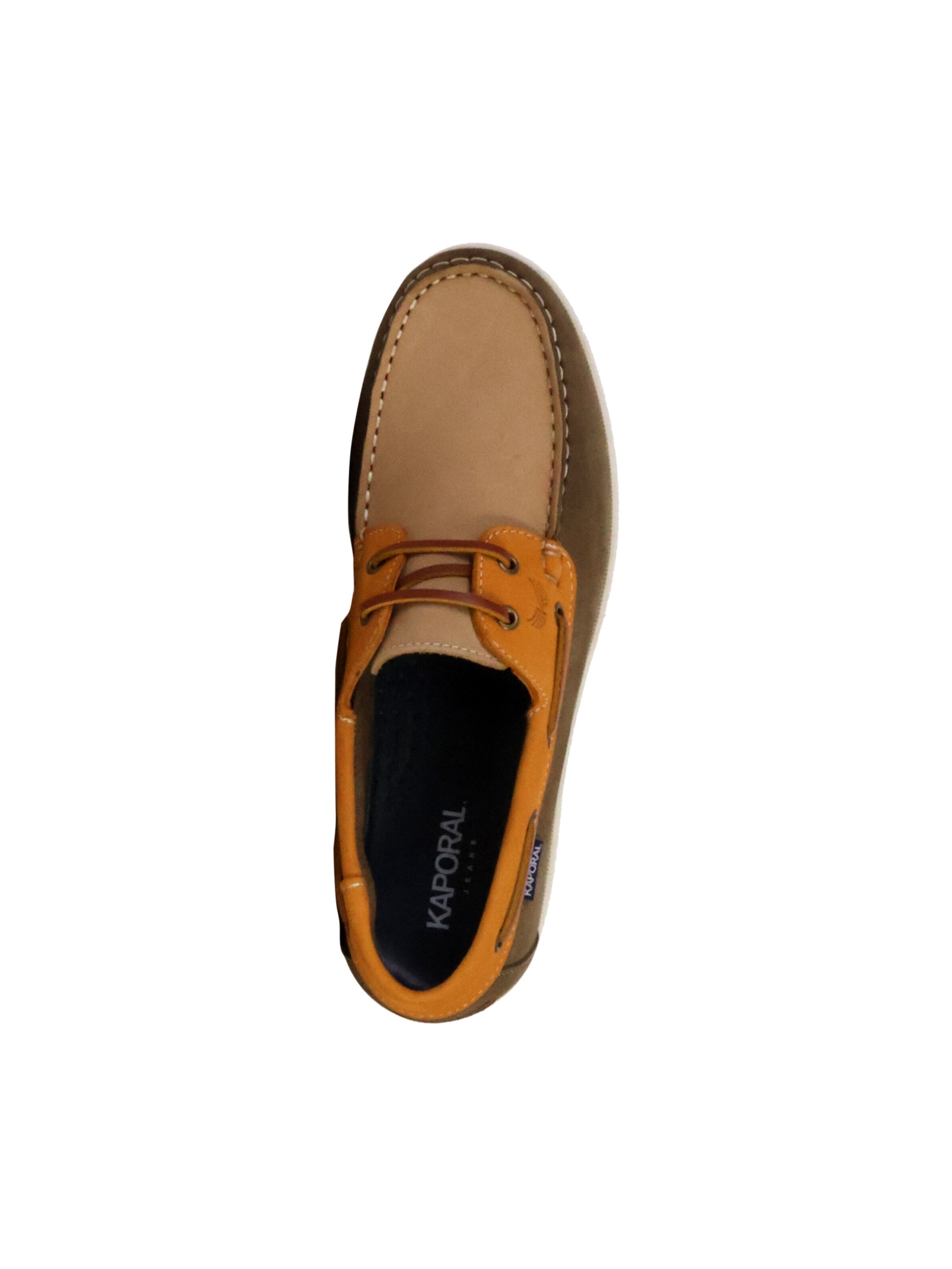 Slipper 'Fably-Ledermokassin' di Kaporal in verde