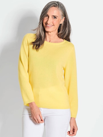 Pull-over Goldner en jaune
