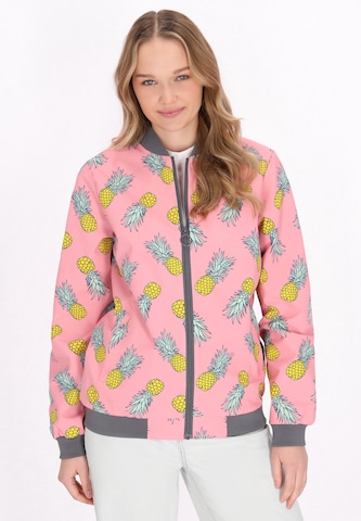 Veste mi-saison MYMO en rose : devant