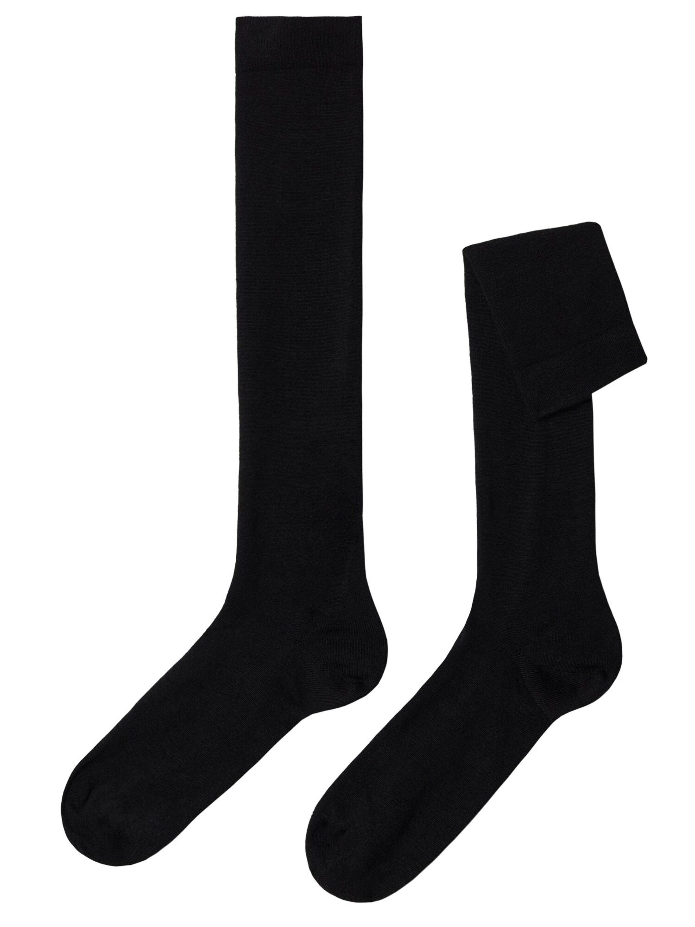 CALZEDONIA Socks in Black: front