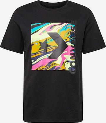 CONVERSE T-Shirt in Schwarz: predná strana