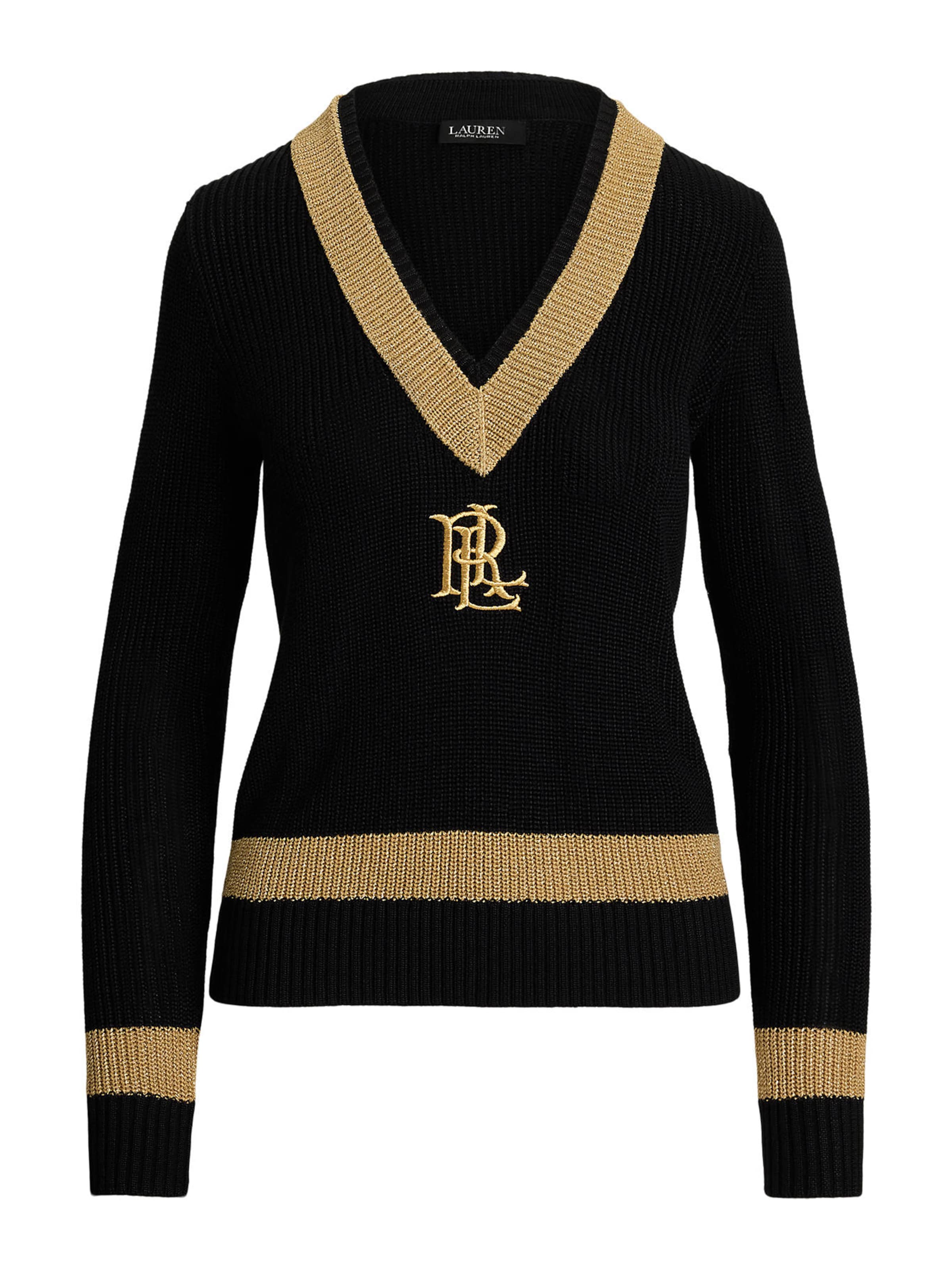 Pullover 'Meren' di Lauren Ralph Lauren in nero: frontale