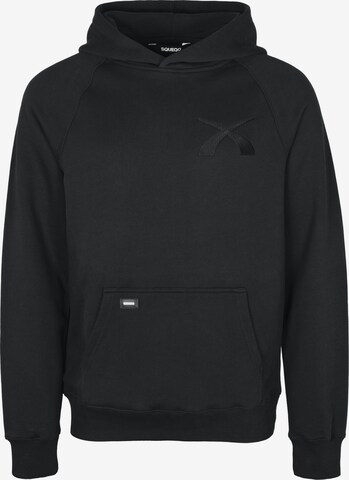 Squeqo Sweatshirt 'Cotton 435 GSM' in Schwarz: predná strana