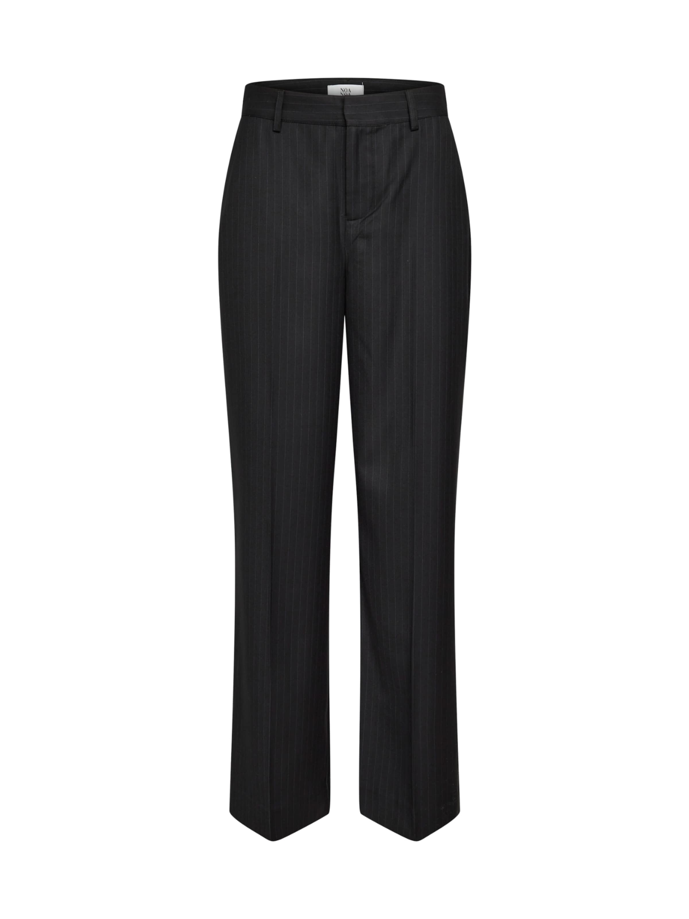 Noa Noa Regular Trousers ' Taylor ' in Schwarz: Vorderseite