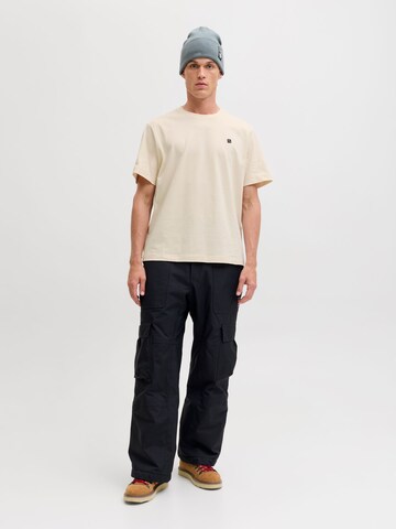 JACK & JONES Bluser & t-shirts 'JJAW25' i beige