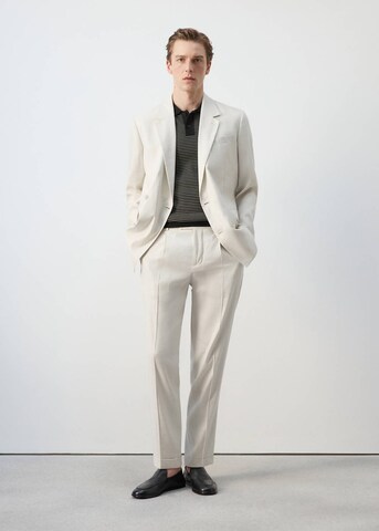 MANGO MAN Regular Pants 'Boston' in Beige