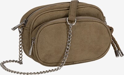 Six Clutch in grün, Produktansicht
