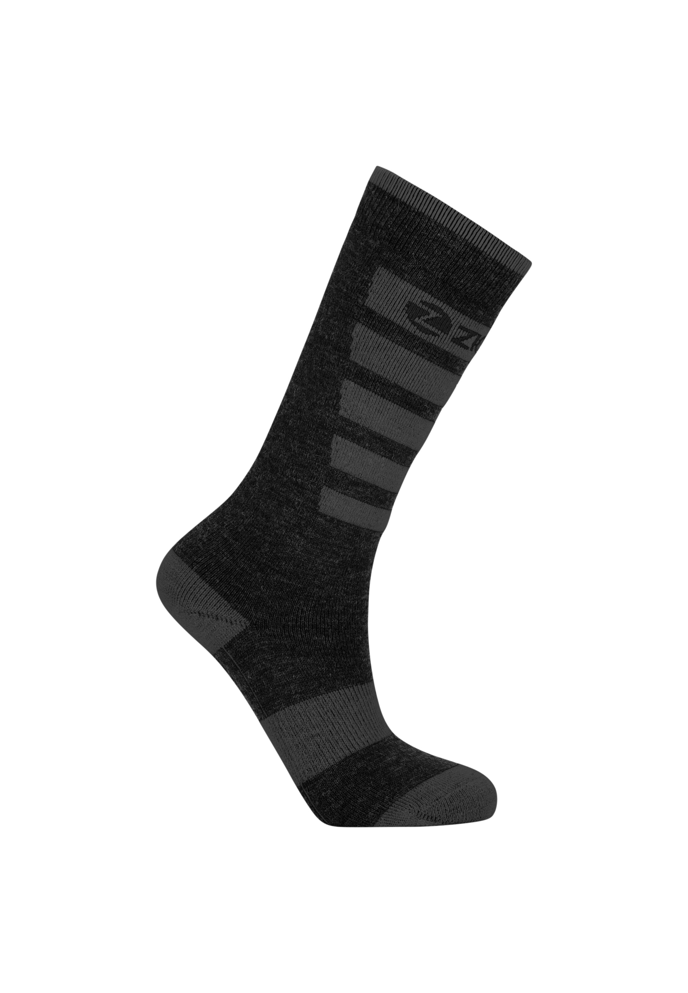 ZigZag Sports socks 'Znow' in Black