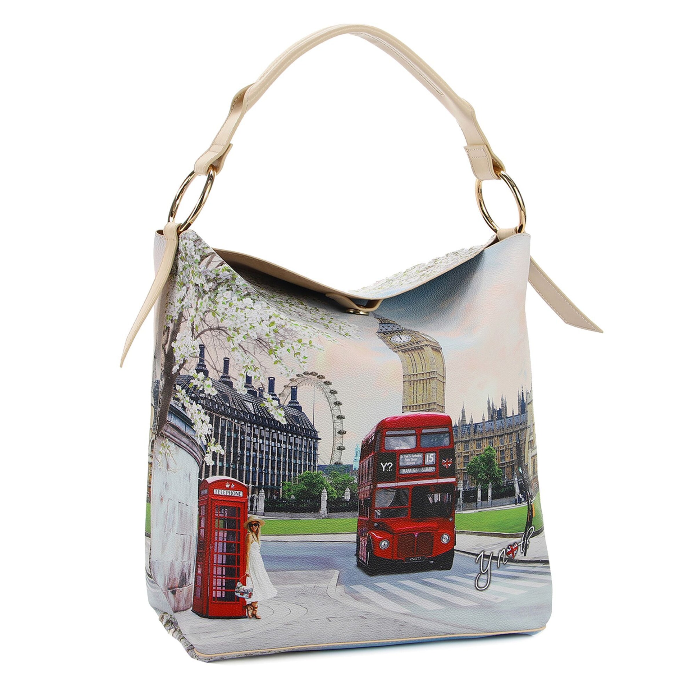 Y Not? Shoulder Bag 'Yesbag' in Red