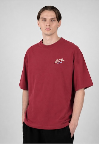 Prohibited Shirt 'Riviera Club' in Red
