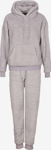 Loungeable Loungewear in Grey: front