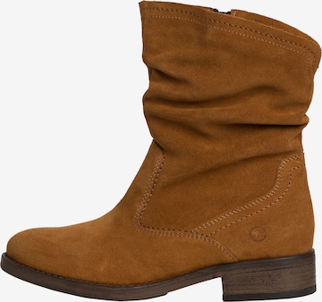 TAMARIS Ankle Boots in Brown