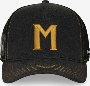 Capslab Czapka z daszkiem 'Gorra capslab negra denim mark lenders lan2 trucker cap' w kolorze czarny: przód