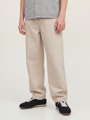 Barrel Pantaloni 'JPStevan' di Jack & Jones Junior in grigio: frontale