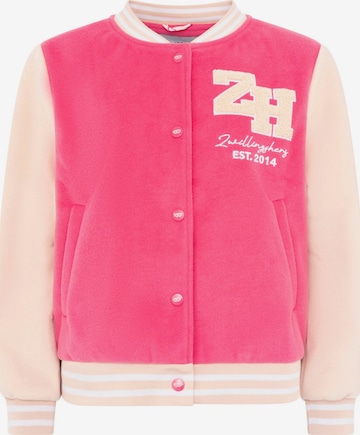 Veste de sport Zwillingsherz en rose : devant