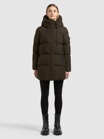 khujo Winterjas 'Drown2' in Groen