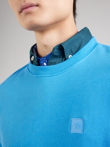 SCOTCH & SODA Sweatshirt 'Seasonal Core' in Blauw