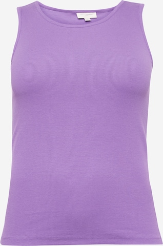 ONLY Carmakoma Top 'KENYA' in Purple: front