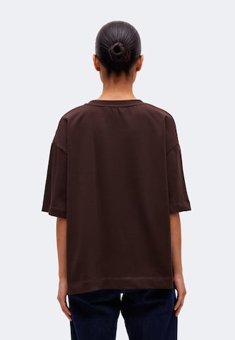 19V69 ITALIA - Camiseta talla grande 'Petonia Street' en marrón