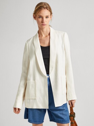 Pepe Jeans Blazer 'MIRKA' in White: front