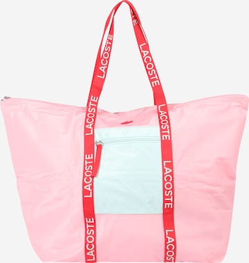 LACOSTE Nákupní taška 'Bagizzie Seasonal' – pink: přední strana
