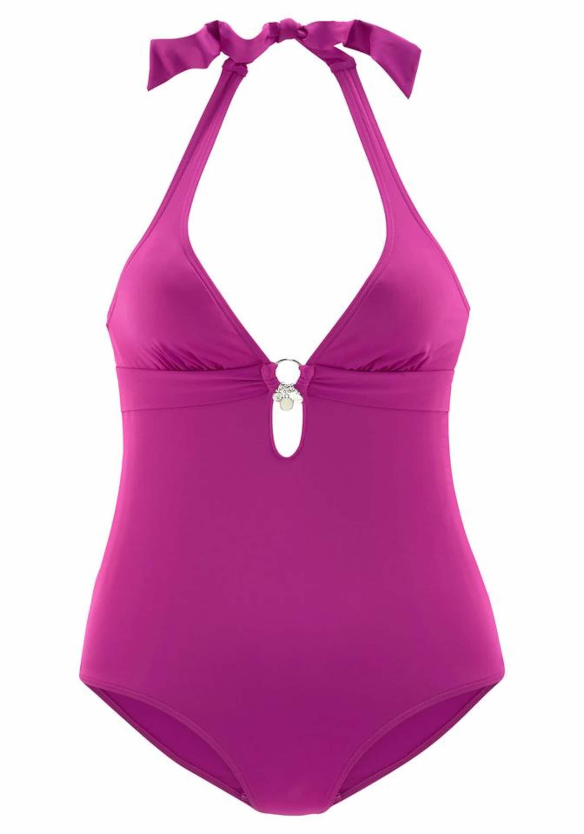 s.Oliver Swimsuit 'Tonia' in Pink: front
