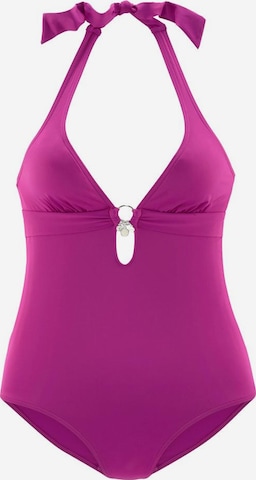 Maillot de bain 'Tonia' s.Oliver en rose : devant