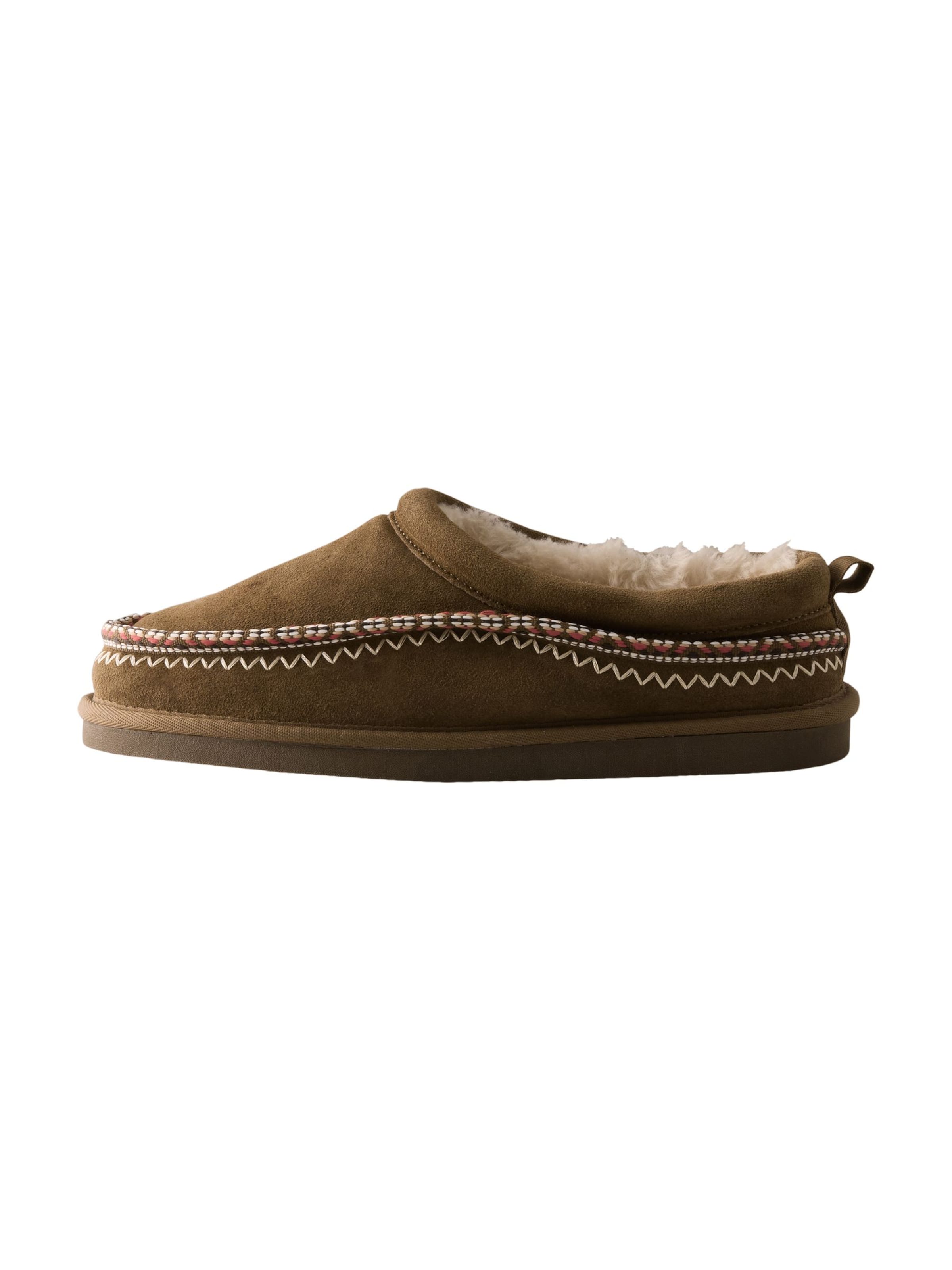 Chaussure basse Next en marron : devant