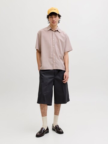 JACK & JONES Comfort Fit Hemd in Rot