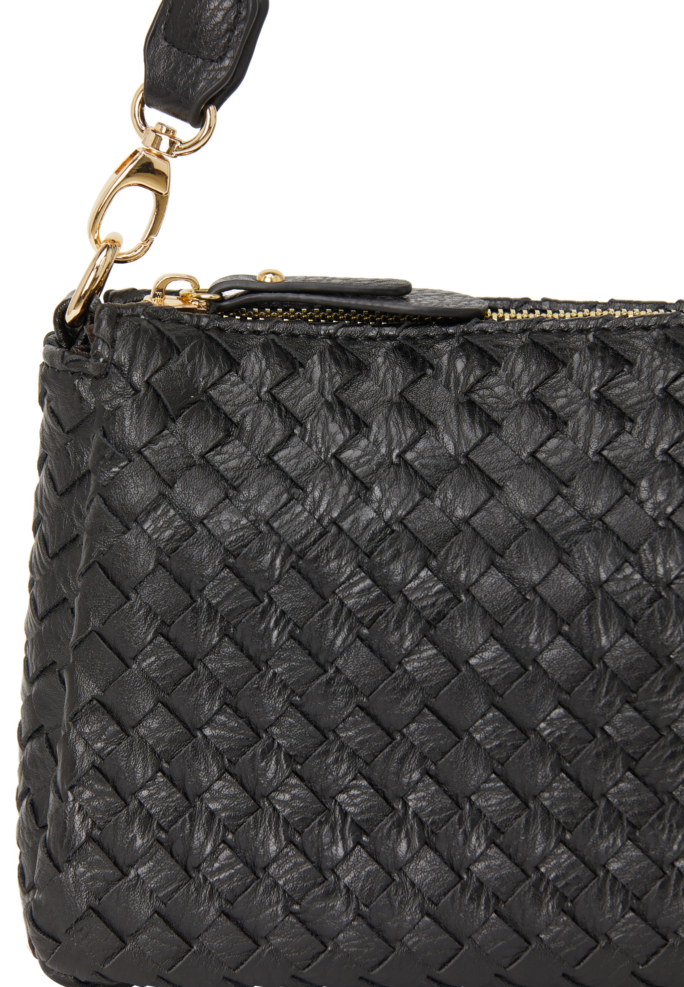 NAEMI - Mala de ombro em preto