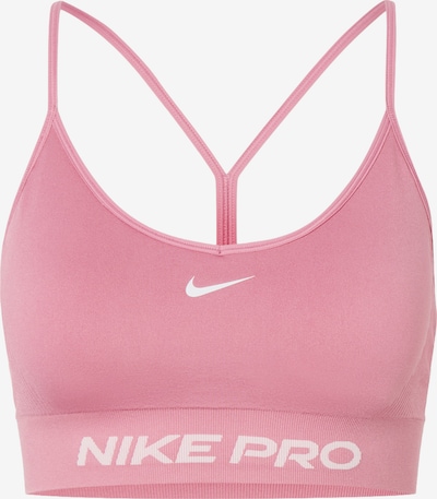 XS dydžio Sportinė liemenėlė 'Nike Pro' iš NIKE, spalva – pitajų spalva / balta, Prekių apžvalga