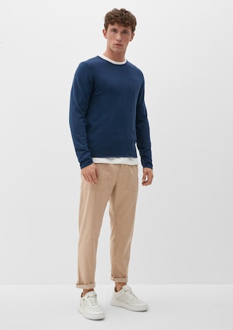 s.Oliver Tapered Trousers 'Detroit' in Beige