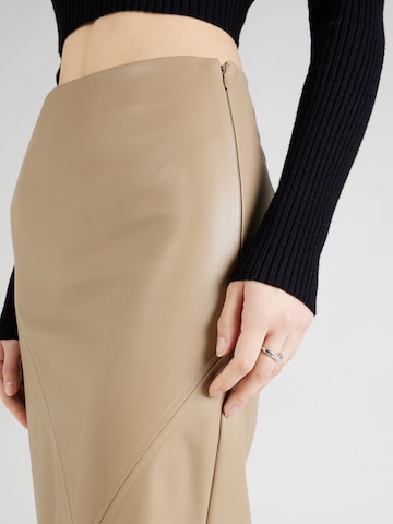 TOPSHOP Nederdel i beige