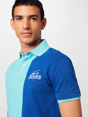 Tommy Jeans Poloshirt in Blau