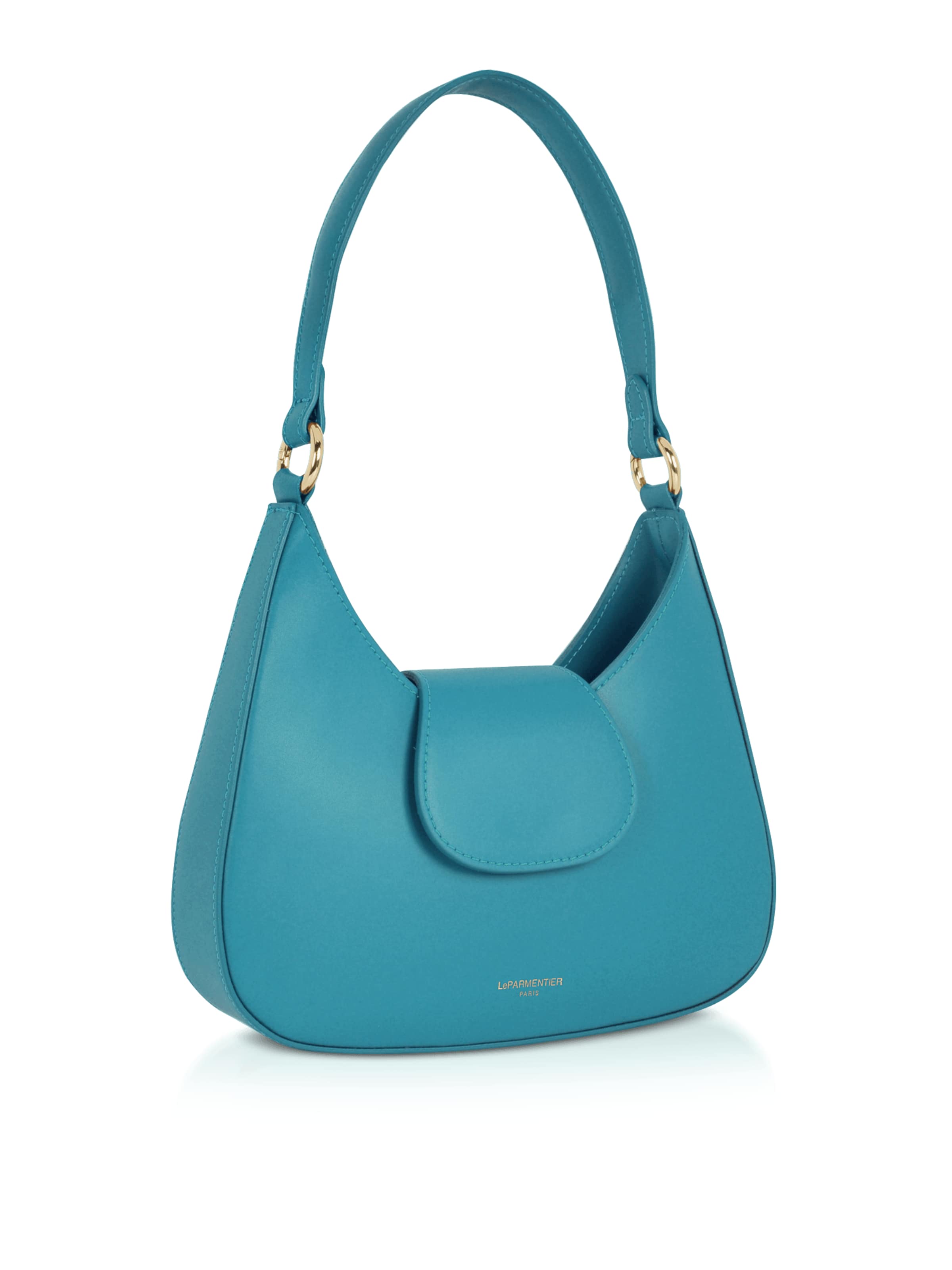 LeParmentier - Bolso de hombro 'Obolo' en azul