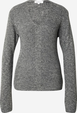 Pullover di s.Oliver in grigio: frontale