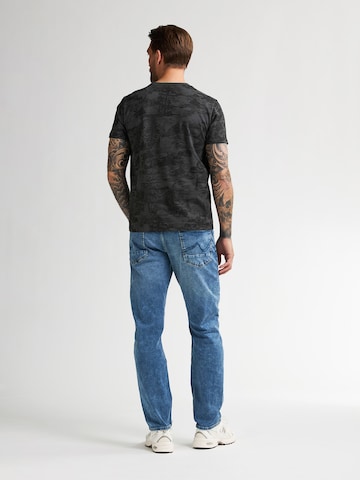 Petrol Industries T-Shirt 'Provo' in Schwarz