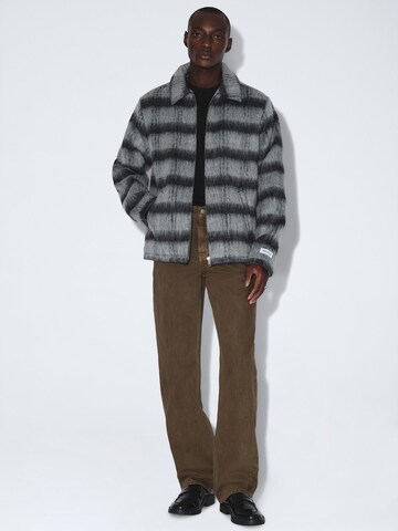 Dr. Denim Between-season jacket 'Warren Zip Jacket' in Grey